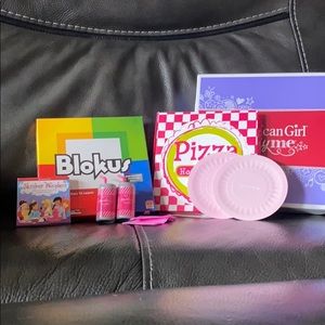 American girl doll slumber party set